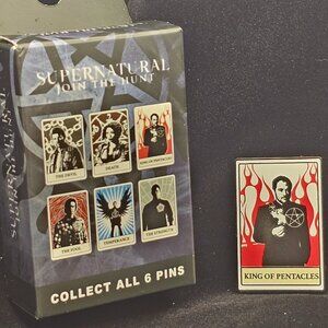 Hot Topic Supernatural Blind Box Enamel Pin -Crowley